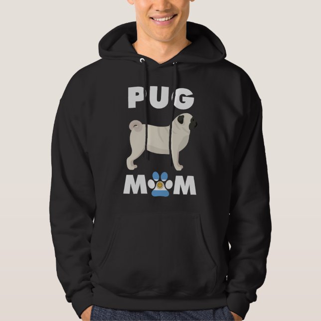 Argentinian Dog Pug Mum Essential T-Shirt 812 Hoodie (Front)