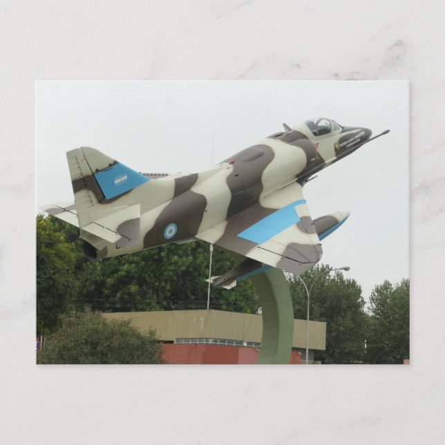 Argentinian Fighter Jet Postcard (Front)
