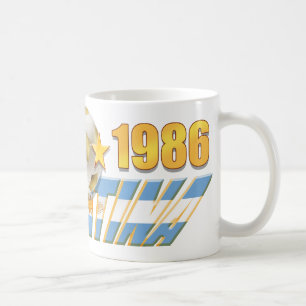 Argentinian flag 1978 1986 World Champions gear Coffee Mug