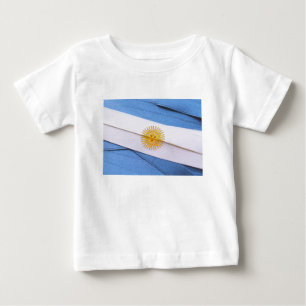 ARGENTINIAN flag Baby T-Shirt
