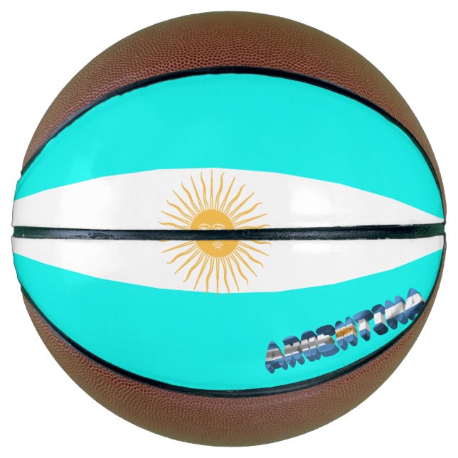 Argentinian flag basketball (Front)