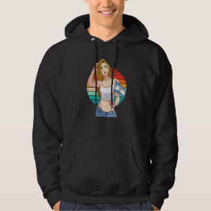 Argentinian Girl Argentina Flag Latino Pride Vinta Hoodie