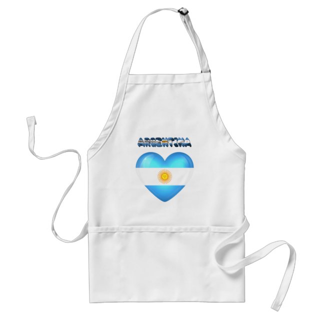 Argentinian heart standard apron (Front)
