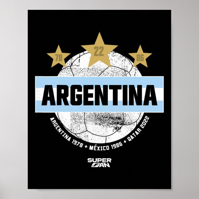 Argentinian Soccer Fan World Cup 2026 _5  Poster (Front)