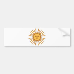 Argentinian Sun Bumper Sticker