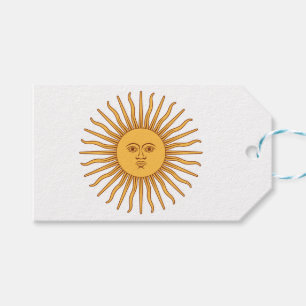 Argentinian Sun Gift Tags