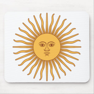 Argentinian Sun Mouse Mat