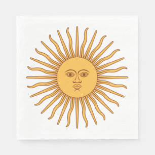 Argentinian Sun Napkin