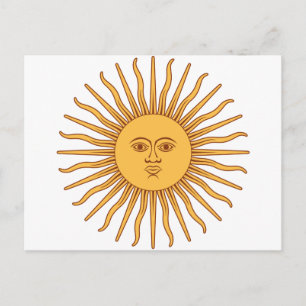 Argentinian Sun Postcard