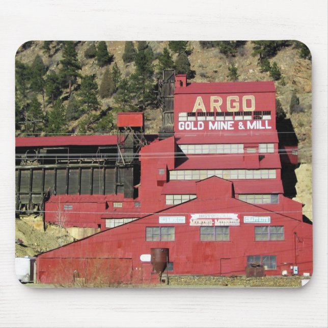 Argo Gold Mine & Mill, Idaho Springs, Colorado Mouse Mat (Front)