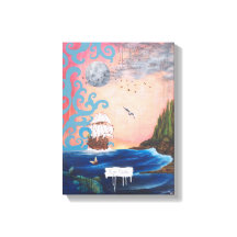 Argo Navis by Josephine DeFrancis Wrapped Canvas