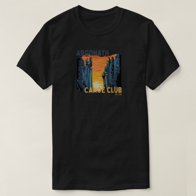 Argonath Canoe Club Classic T-Shirt (Design Front)
