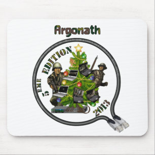 Argonath Christmas Lan Mouse Carpet Mat