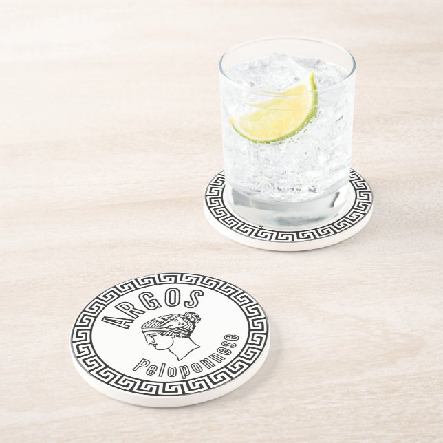 Argos - Peloponnese (Greece) Coaster (Side)