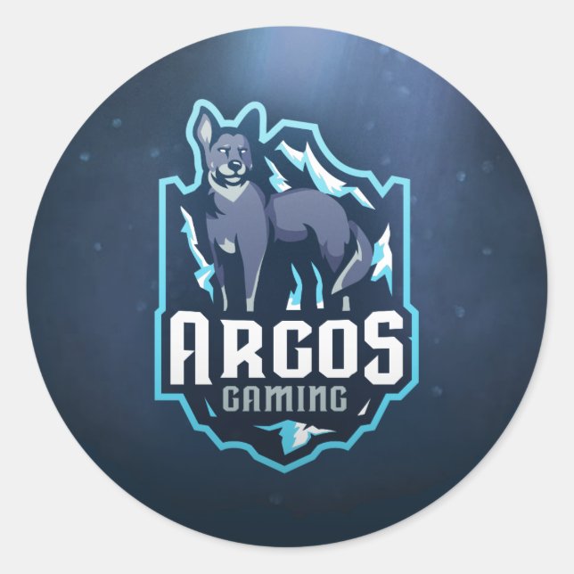 ArgosGaming_Sticker2 Classic Round Sticker (Front)