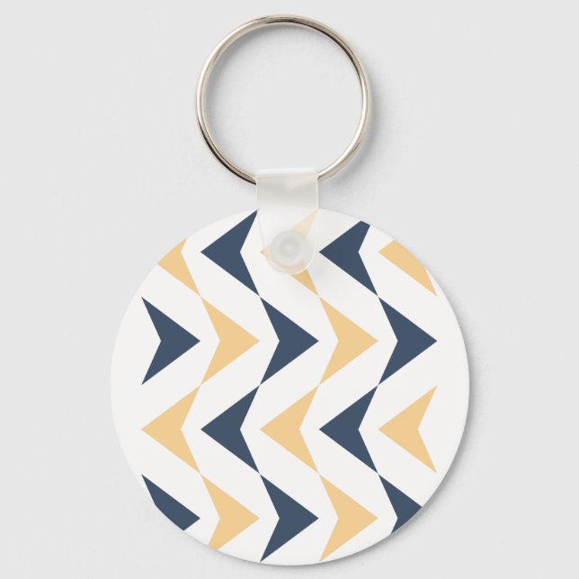 Argyle arrows key ring (Front)