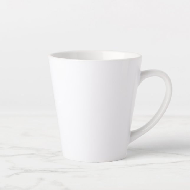 Argyle arrows latte mug (Right)