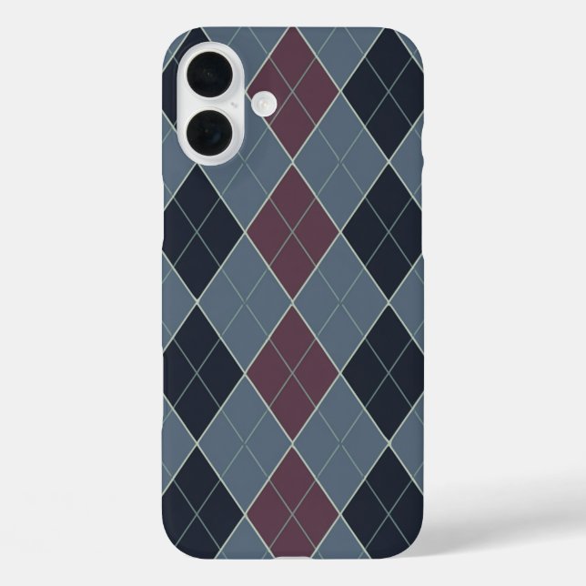 "Argyle & Class: Diamonds Are Forever (On Sweaters Case-Mate iPhone Case (Back)