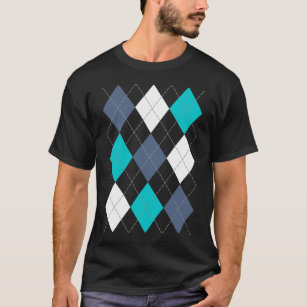 Argyle: Code Name “Eclectic Blue” shirt (dark)