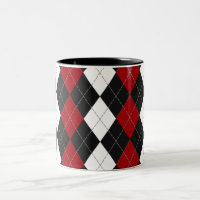 Argyle: “Crimson Contrast”