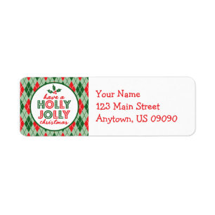 Argyle Have A Holly Jolly Christmas