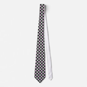 Argyle Heart Plain Tie