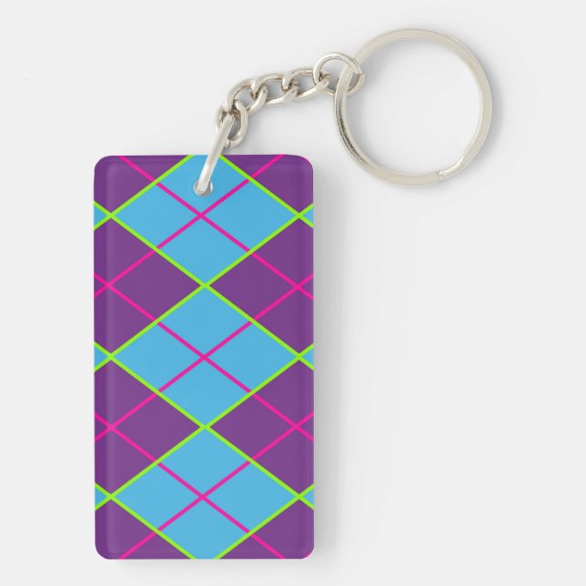 Argyle Key Ring (Back)