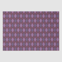 Argyle Knit Maroon and Purple Crafts & Decoupage