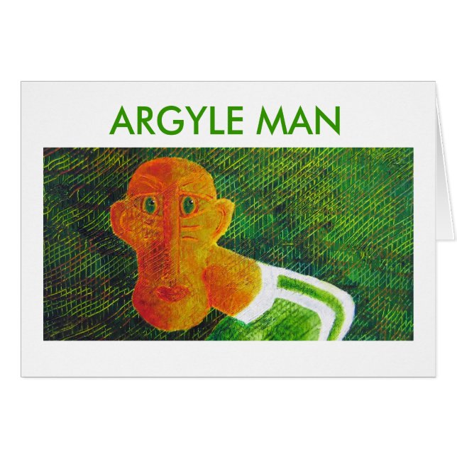 ARGYLE MAN (Front Horizontal)