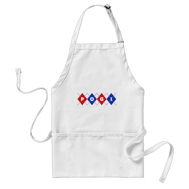Argyle Pogi Standard Apron (Front)
