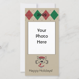 Argyle Scottie Photo card