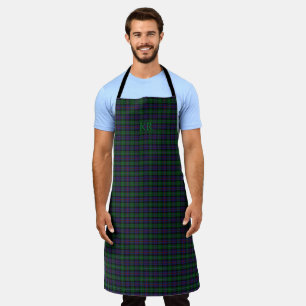Argyll District Tartan with name / monogram Apron