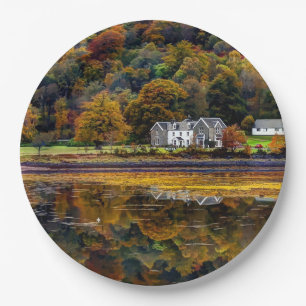 Argyll Scottish Highlands landscape Paper Plate