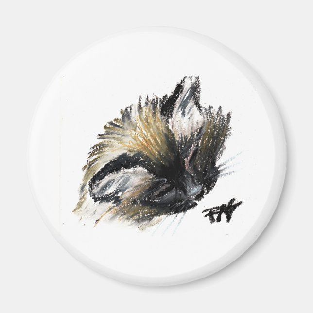 Ari Cat 1 Magnet (Front)