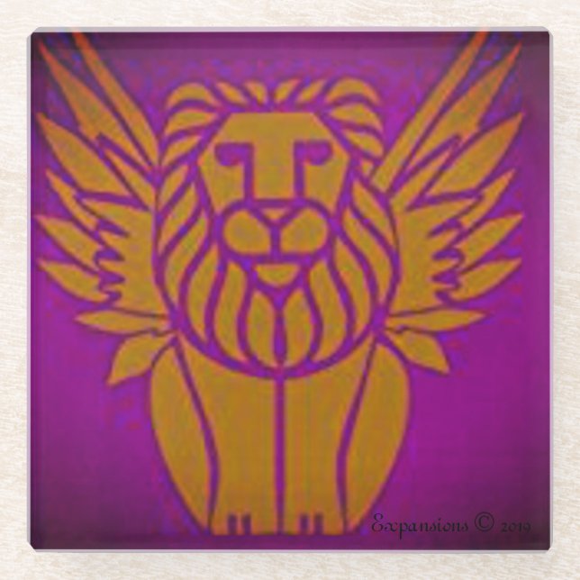 Ari Glass Coaster (Front)