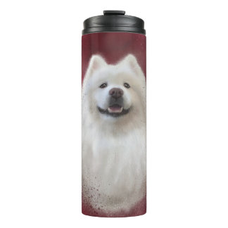 Ari the Samoyed collection Thermal Tumbler