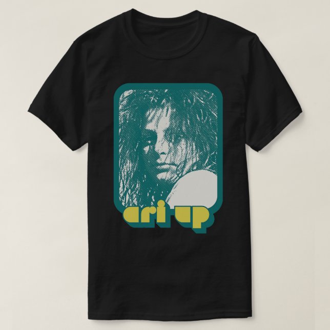 Ari Up Retro Aesthetic Fan Design T-Shirt (Design Front)