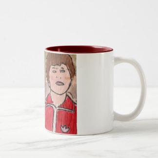 Ari & Uzi Two-Tone Coffee Mug