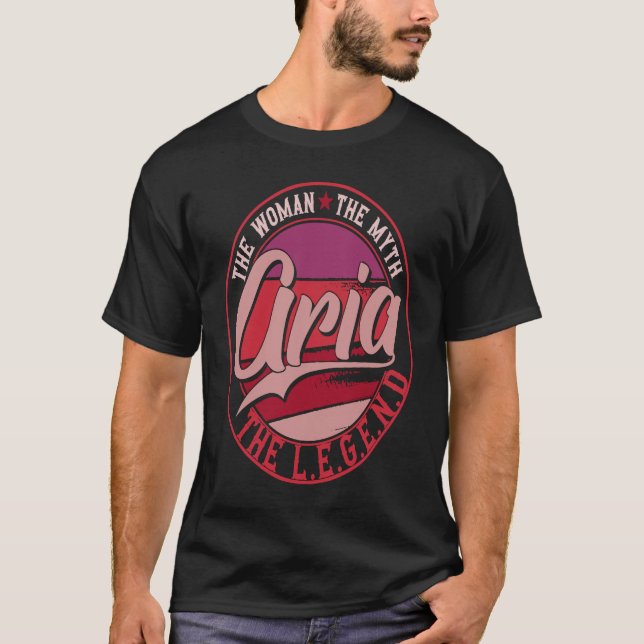 Aria the Lady of Myth the Legend T-Shirt (Front)