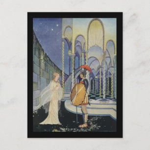 Ariadne and Theseus Postcard
