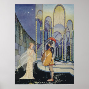 Ariadne and Theseus Poster