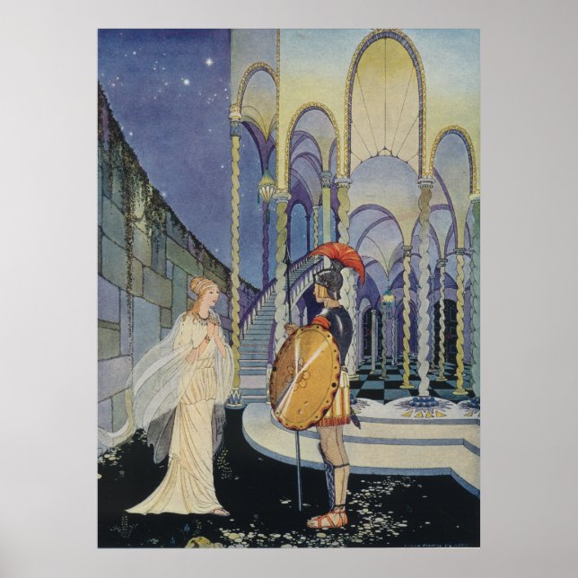 Ariadne and Theseus Poster (Front)