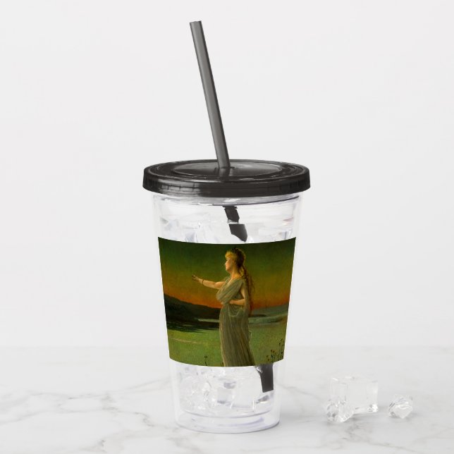 Ariadne at Naxos John Atkinson Grimshaw  Acrylic Tumbler (Front Ice)
