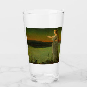 Ariadne at Naxos John Atkinson Grimshaw Glass