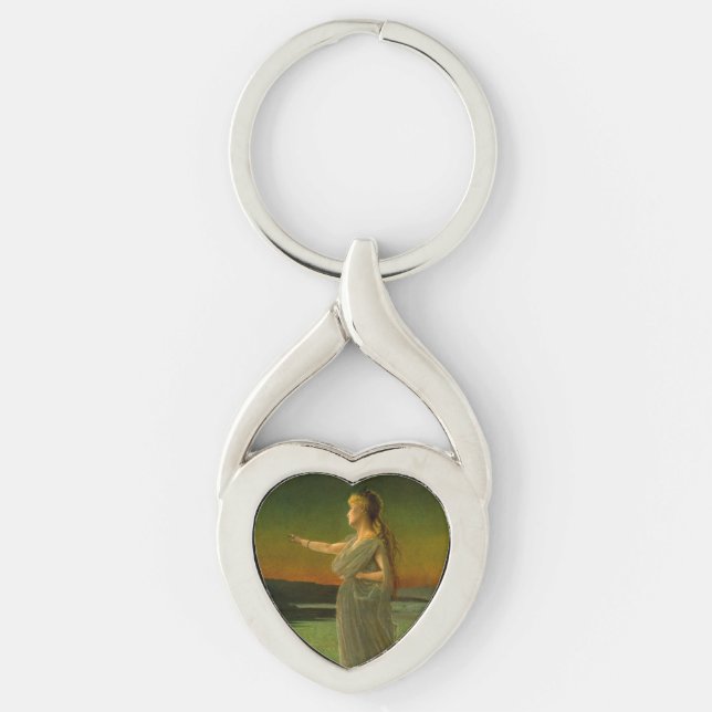Ariadne at Naxos John Atkinson Grimshaw  Key Ring (Front)