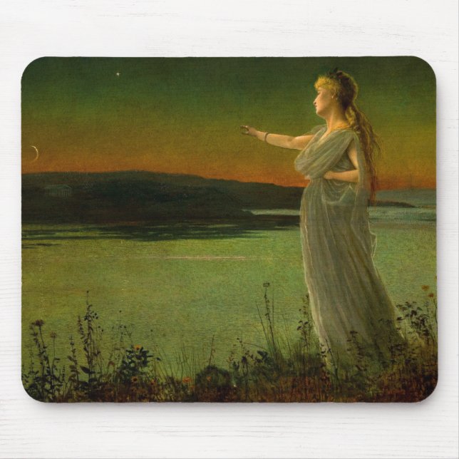 Ariadne at Naxos John Atkinson Grimshaw  Mouse Mat (Front)