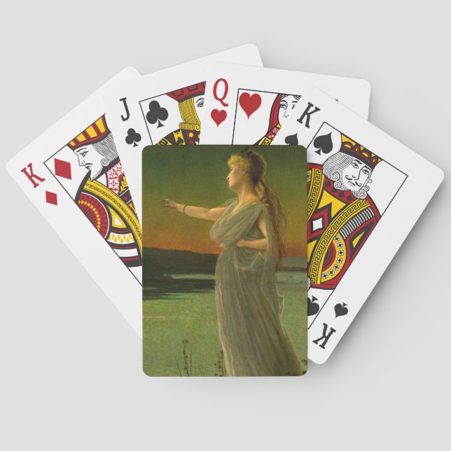 Ariadne at Naxos John Atkinson Grimshaw  Playing Cards (Back)