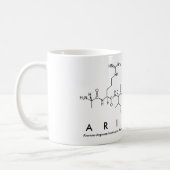Ariadne peptide name mug (Left)