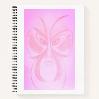 Ariadne Unique Colorful Portrait Notebook