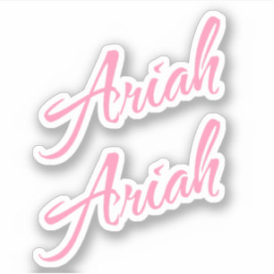 Ariah name x2